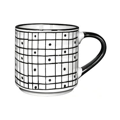 Grid Texture Mugs